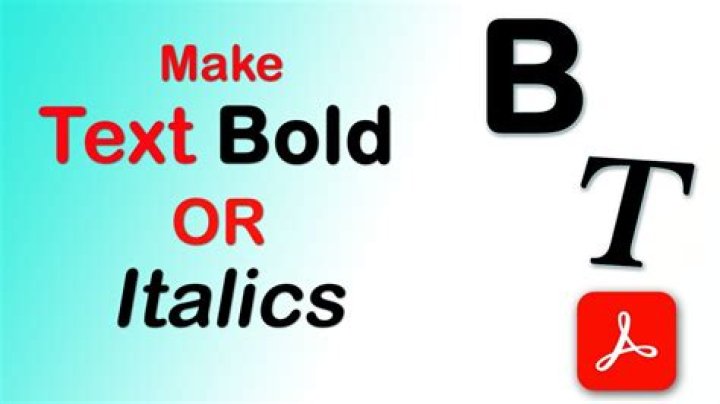 Bold italic - How To Discuss