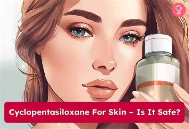 Cyclopentasiloxane for skin