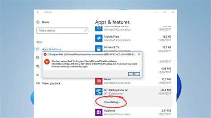 How do I force a program to uninstall from Control Panel?