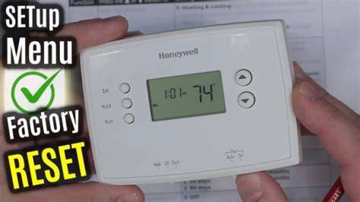 How do I get my thermostat back to normal?
