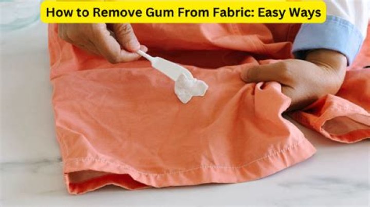 how to remove gum from carpet