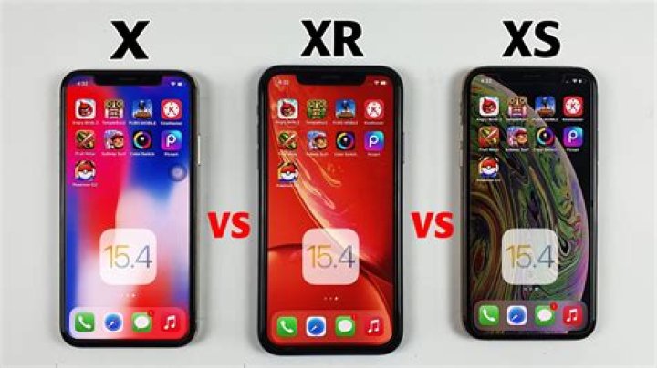 iphone xr vs iphone xs