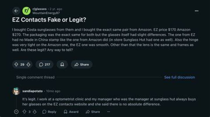 Is Ezcontacts Authentic - How To Discuss