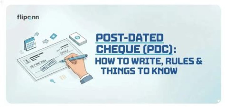 Postdated check - How To Discuss