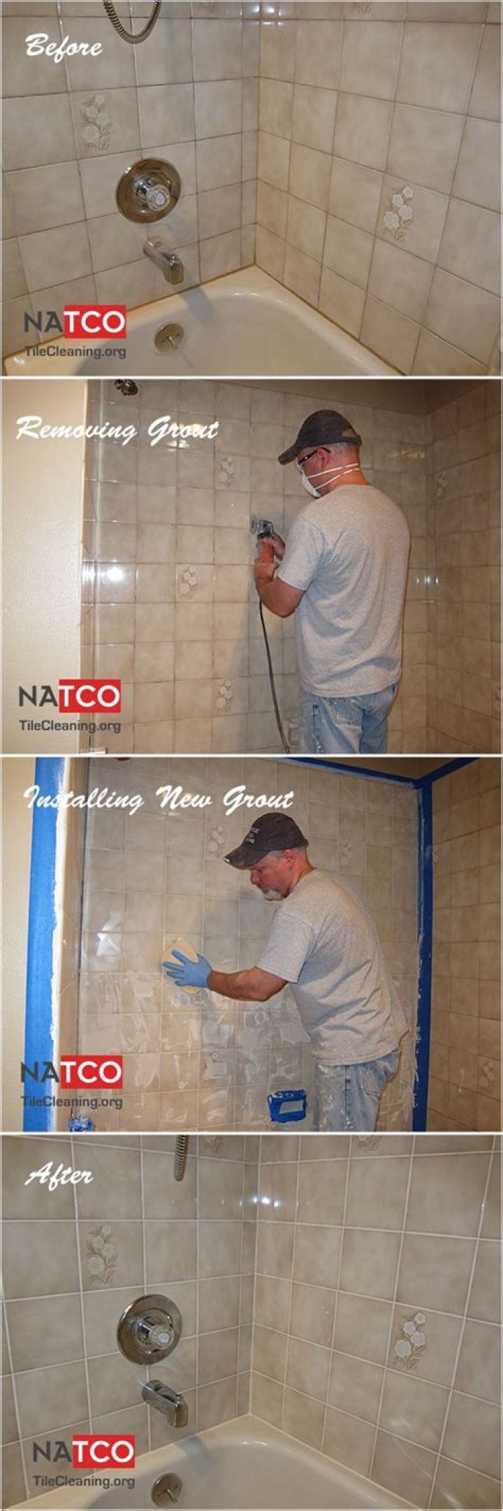 regrout shower