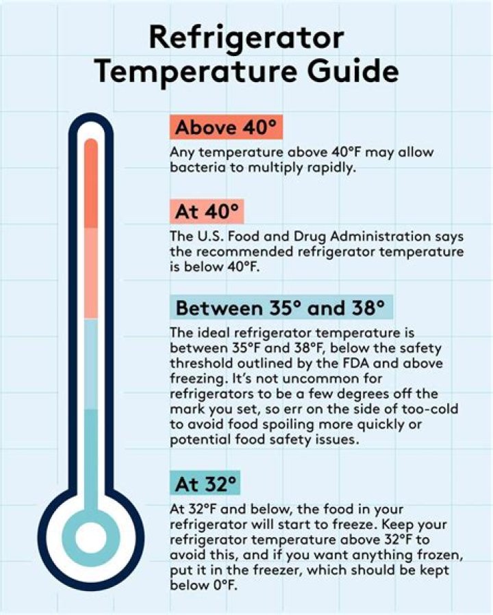 What should freezer temp be on Norcold refrigerator?