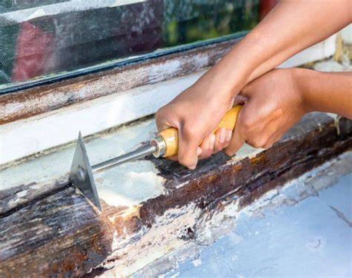Window Sill Water Damage Window Sill Water Damage